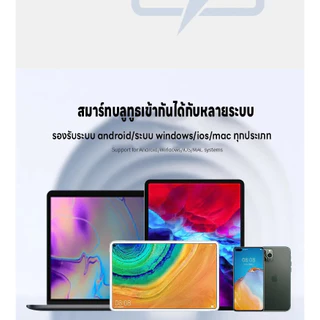 คีย์บอร์ดบลูทูธ+เมาส์บลูทูธ+เคสป้องกัน สำหรับ Samsung Tab S7/S8/S9/S9FE/S9+/S9FE+/S10+ 12.4” S7+/S8+/S7FE