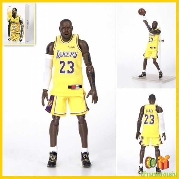 ในประเทศ NBA1/9 บาสเกตบอล Star รูป James Curry Kobe Madi ตุ๊กตาตกแต่งรูป
