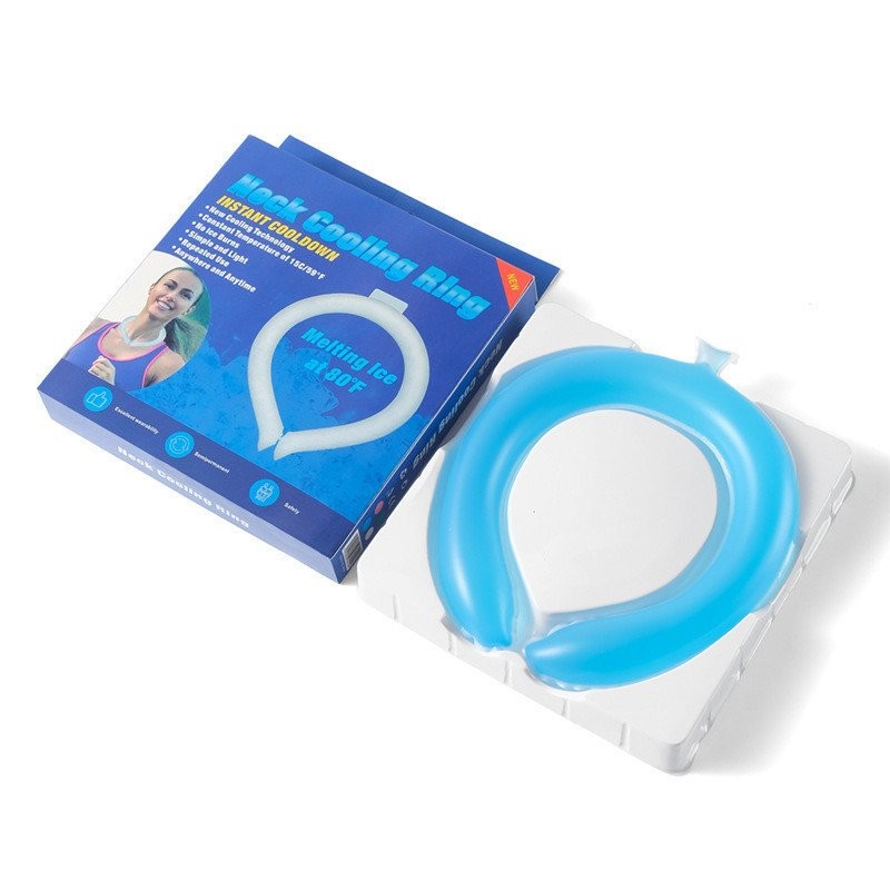 ขายส่งคอปกคอปกคอปก Cool Cool Cooling Ice PCM Cool การป้องกันความร้อนฤดูร้อนปลอกคอน้ําแข็ง QZZI