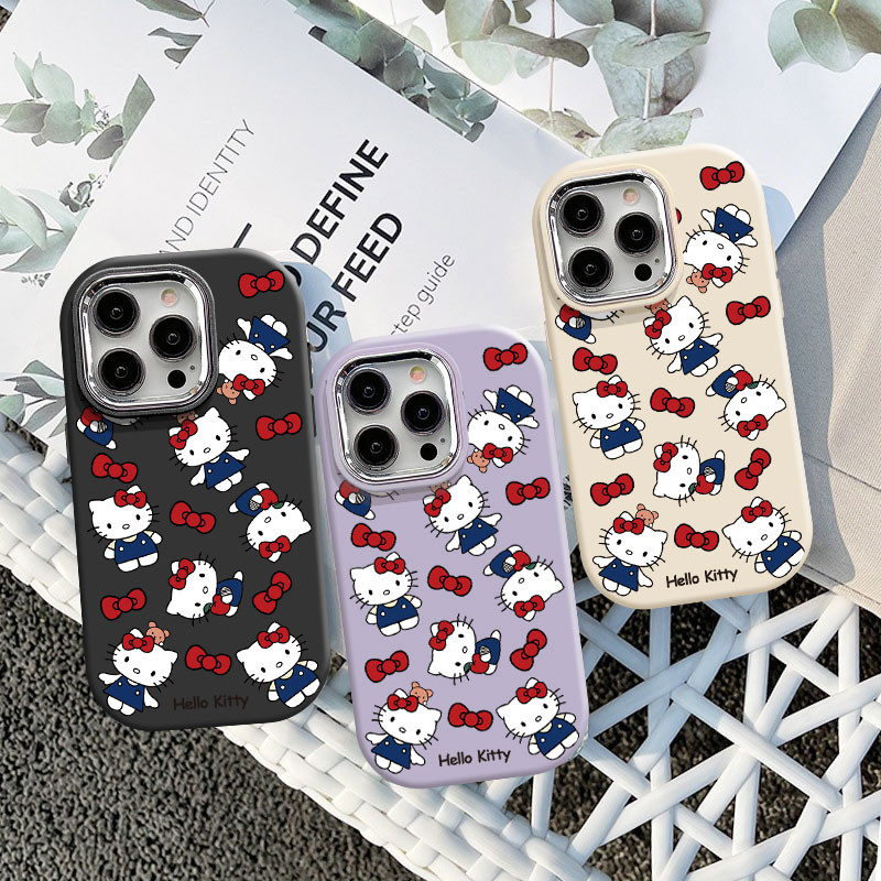 SAMSUNG Full screen Bow KT CatสําหรับSamsung A02 A03 A04E A03S A02S A04 A05 A05S A10 A10S M01S A11 A