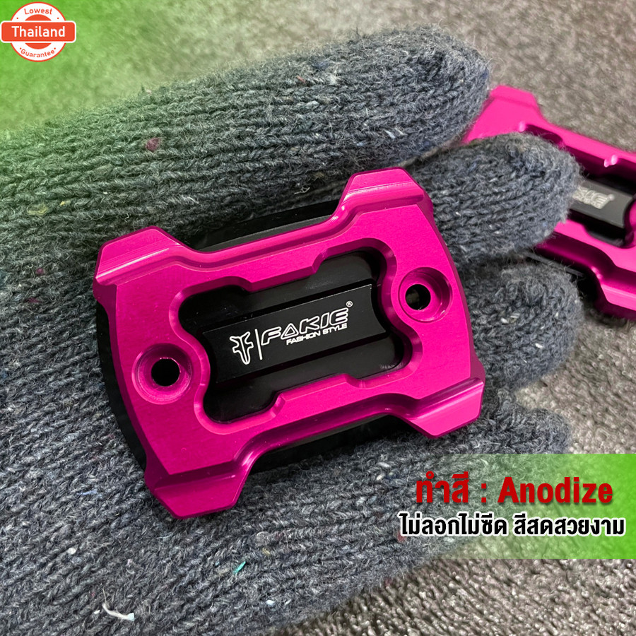 ฝาปิดปั๊มน YAMAHA XMAX year2017-2024 ของแต่ง XMAX อะไหล่แต่ง CNC งานแท้ ชิ้นงานอลูมิเนียม พร้อมน็อตต