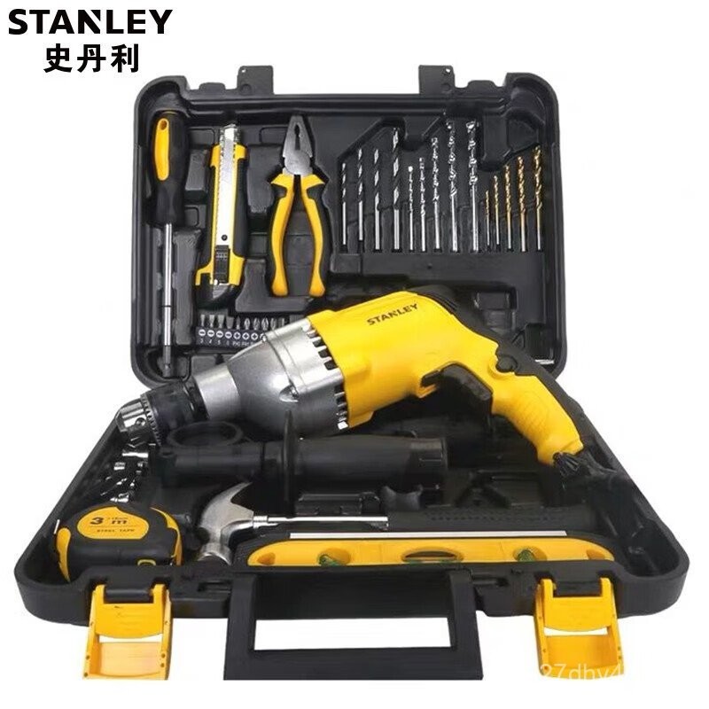 720W ชุดสว่านกระแทกควบคุมความเร็ว STDH7213V-A9 Dual-ใช้ Stanley 13 มม.ชุดไฟฉายเจาะ