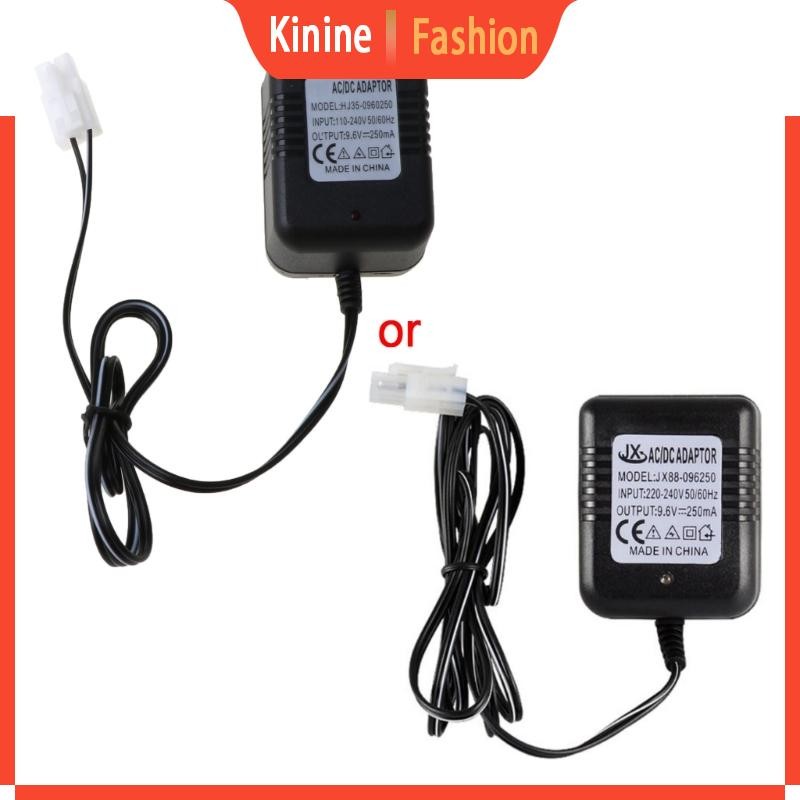 KIN แบบพกพาสําหรับอะแดปเตอร์ชาร์จอัจฉริยะสําหรับ 9 6V 250ma Ni-Cd Ni-MH