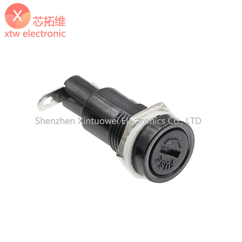 H3 R3-11 ฟิวส์ผู้ถือหลอด 10A250V 5x20 แผงติดตั้งเปิด 12.5