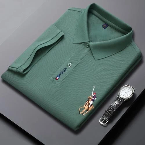 PROMAN เสื้อโปโลผู้ชายรุ่นใหม่ แขนสั้นสไตล์ลำลอง ทำจากผ้าฝ้ายแท้ ทรงหลวมใส่สบาย มีขนาดใหญ่ เหมาะใส่ในฤดูร้อน