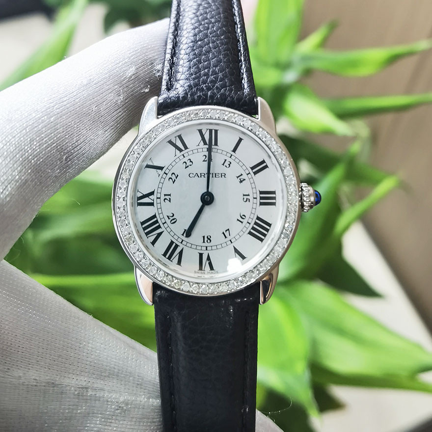 Cartier Watch Series 29mm Back Diamond England Cartier Female Cartier London Watch Ladies