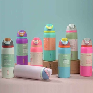 ⚡️จัดส่งในพื้นที่⚡️ ขวดน้ํากีฬาหุ้มฉนวนสุญญากาศสแตนเลส, สหาย…