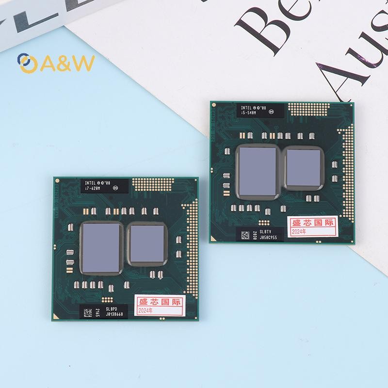 A&W I5 560M 430M 450M 460M 480M 520M 540M 580M I7 620M แล็ปท็อป CPUputer อุปกรณ์เสริมใหม่