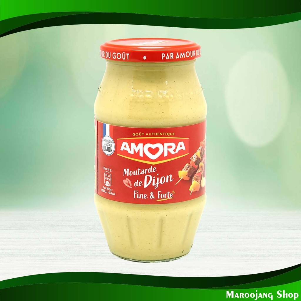 ดิจองมัสตาร์ด อโมรา 430 ก. Dijon Mustard Amora