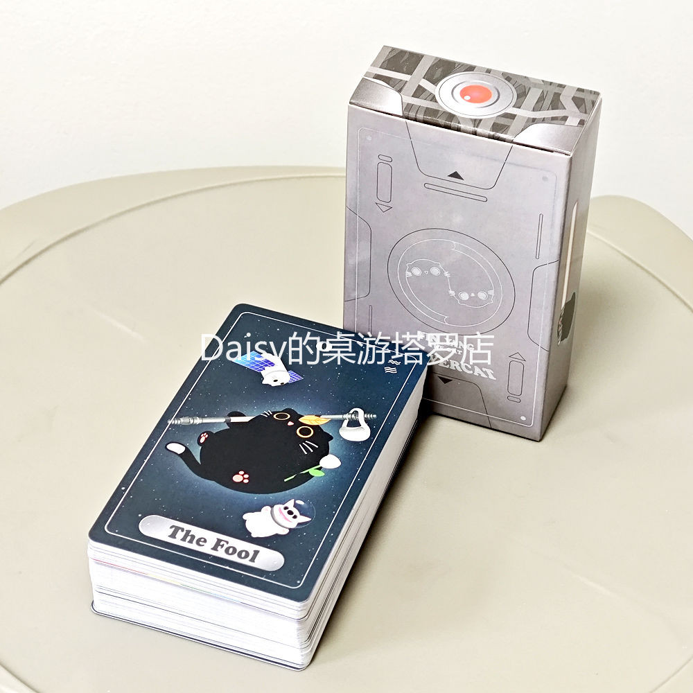 Yin Yang Cat Universe Cat Tower Card 10.3 * 6 ซม.83 ชิ้น 5 ชิ้นการ์ดพิเศษขนาดเล็ก Yin Yang Catyy2590