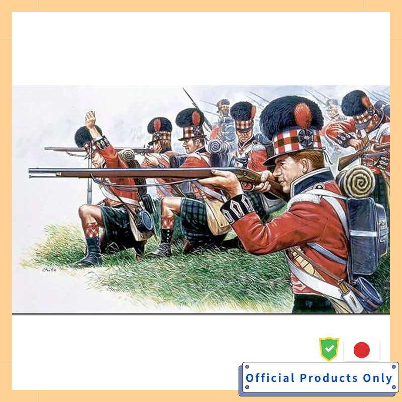 Platz Italeri 1/72 Napoleonic Wars Scotland Highlander Infantry Model Kit IT6004