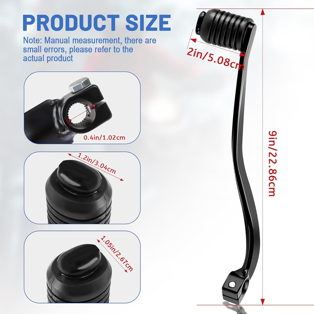 TRX 250 เกียร์ Shifter Shift Lever เหยียบสําหรับ Honda Recon 250 TRX250X TRX250TM TE 1997-2002, สําห