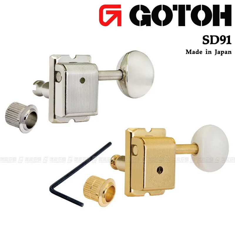 Gotoh SD91-05M กีตาร์ 6 เส้น จูนเนอร์วินเทจสําหรับ Strat Tele