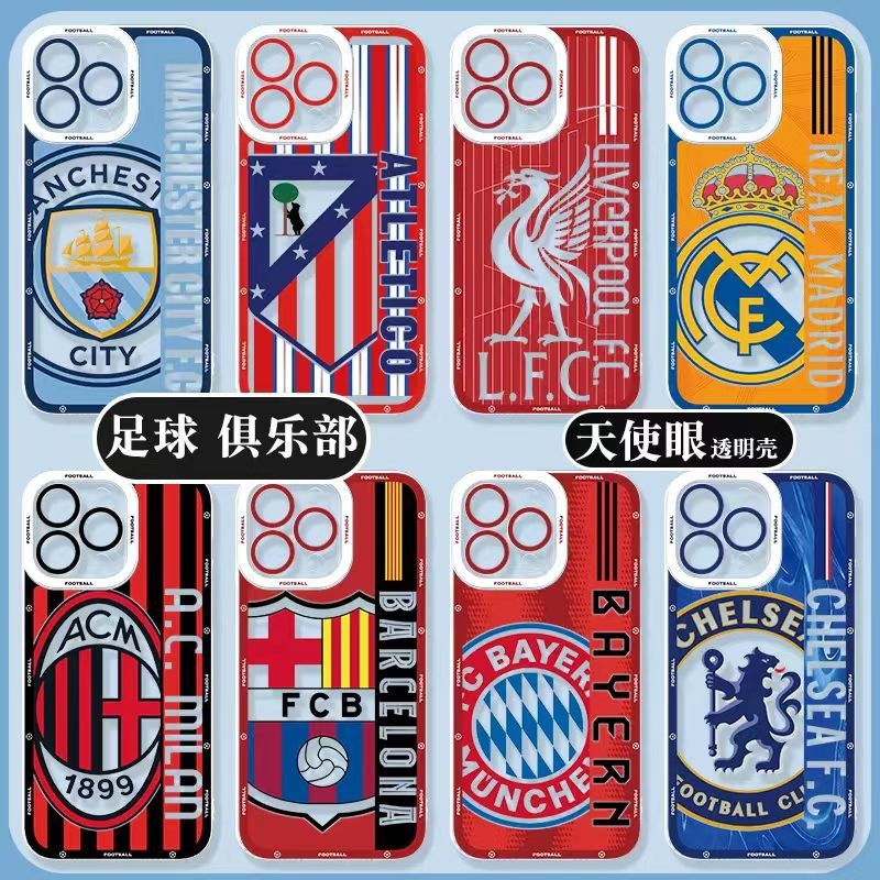 สโมสรฟุตบอลปลอกสําหรับ Huawei Honor X9A X7B 20 X8B X9B 90 Lite 5G Y9 Prime 2019 Nova 7I 5T เคสโทรศัพท์โปร่งใสนุ่ม