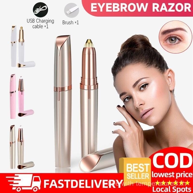 ที่กันคิ้ว NIUMO ชาร์จและไม่ต้องเจ็บปวด ขนาดมินิ อุปกรณ์กำจัดขนถาวร แบตเตอรี่ 60 mAh ในตัว