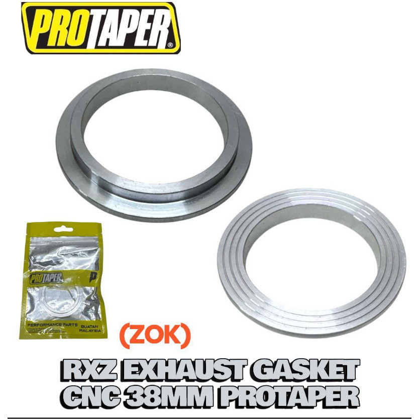 RXZ135 / RXZ 135 / RXZ PROTAPER CNC CUSTOM EXAUST GASKET * 38MM *