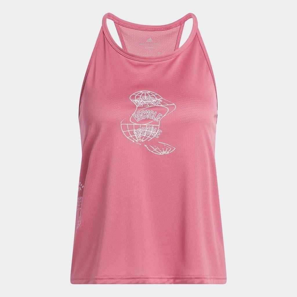 adidas Running Run for the Oceans Tank Top Women Pink HZ6006