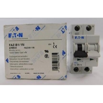 EATON Agent EATON เซอร์กิตเบรกเกอร์ FAZ-B1/N FAZ-B1/1 XTCG095E00B0
