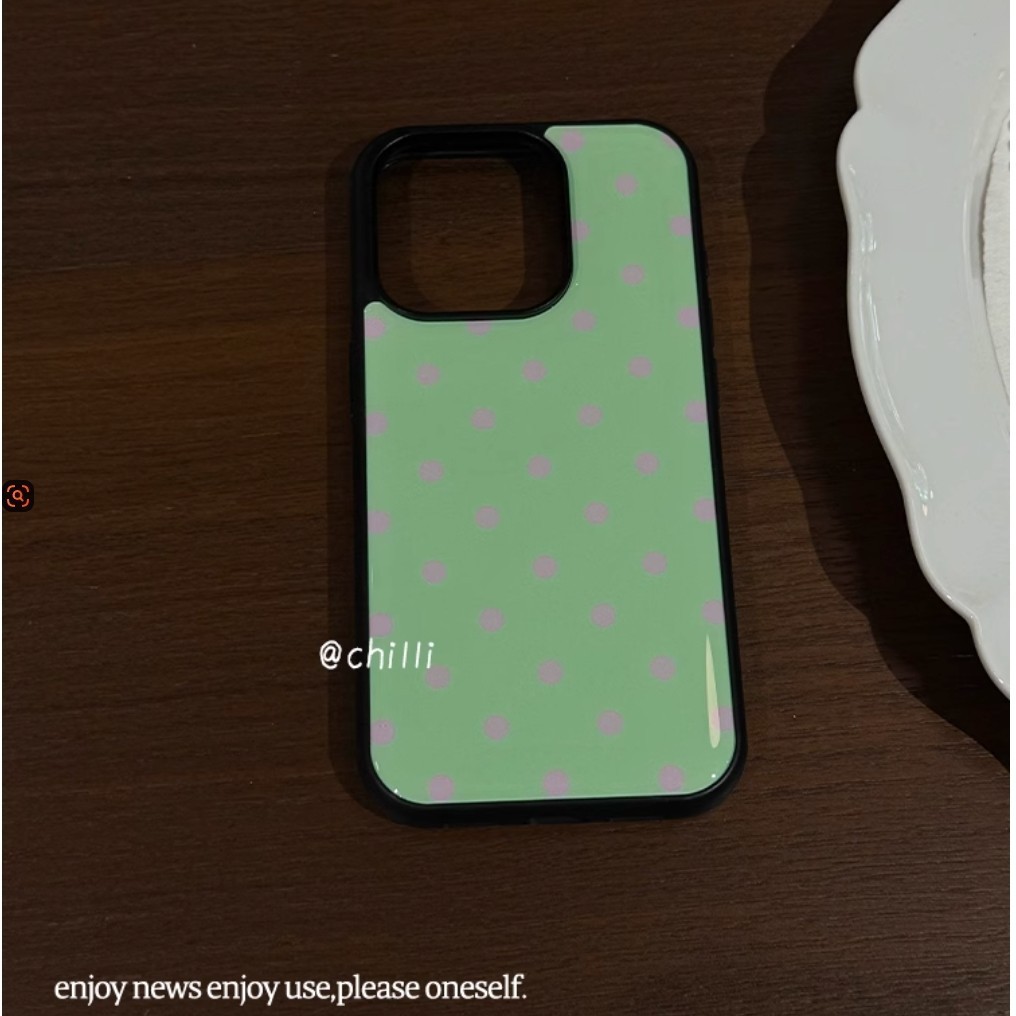 Polka Dot เคสโทรศัพท์ Drop-Resistant สําหรับ iPhone 16 Promax 15 Promax 11 12 13 14plus 15plus 16e 16plus 15pro - ภาพย่อย 5