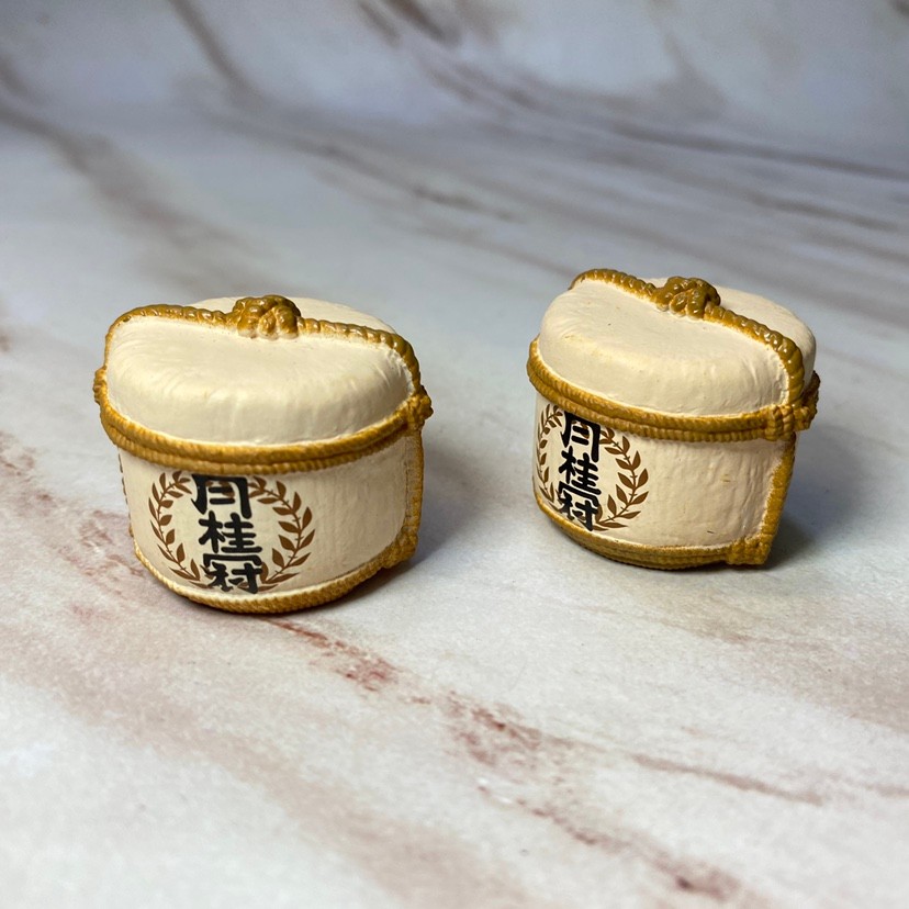 สินค้าจํานวนมากของแท้เวอร์ชั่นญี่ปุ่น Miniature รุ่น SAKE Kyoto Laurel Crown ญี่ปุ่น SAKE ถ้วยกาแฟตก