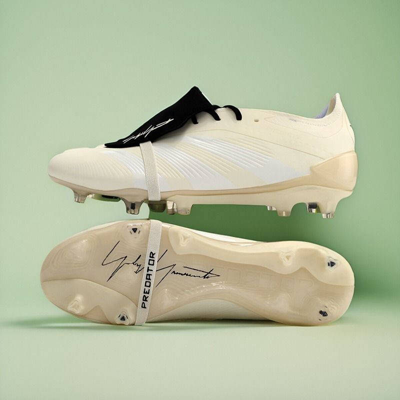 Falcon 24 Yohji Yamamoto Signature Boots Predator Elite Tongue FG Big Tongue Football Boots Men ZK7O