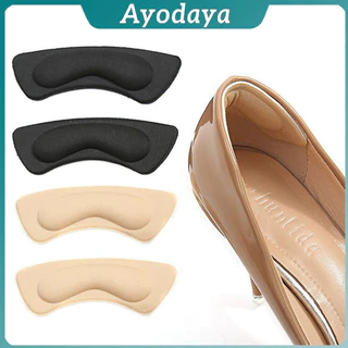 Ayo แผ่นกันกัด แผ่นกันรองเท้ากัด เนื้อนิ่ม ช่วยแก้รองเท้าหลวม 1 แพค ต่อ คู่ Sponge heel pad