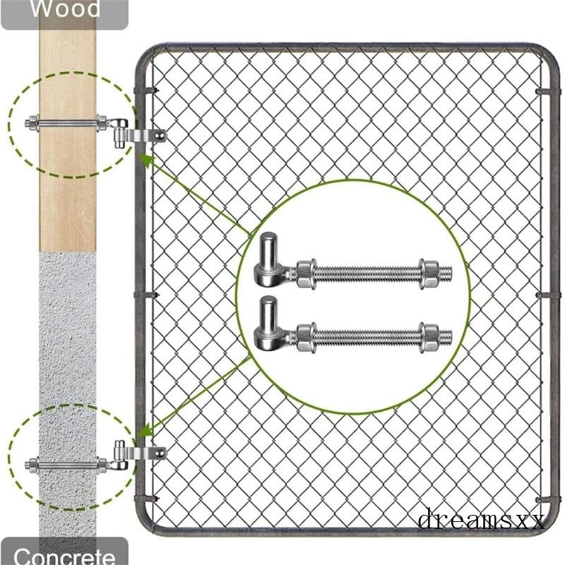 Dream เหล็ก J Bolt บานพับ J Bolt บานพับโพสต์กันสนิม J Bolt บานพับประตู 6 นิ้ว 5 นิ้ว 10 นิ้วสําหรับ 
