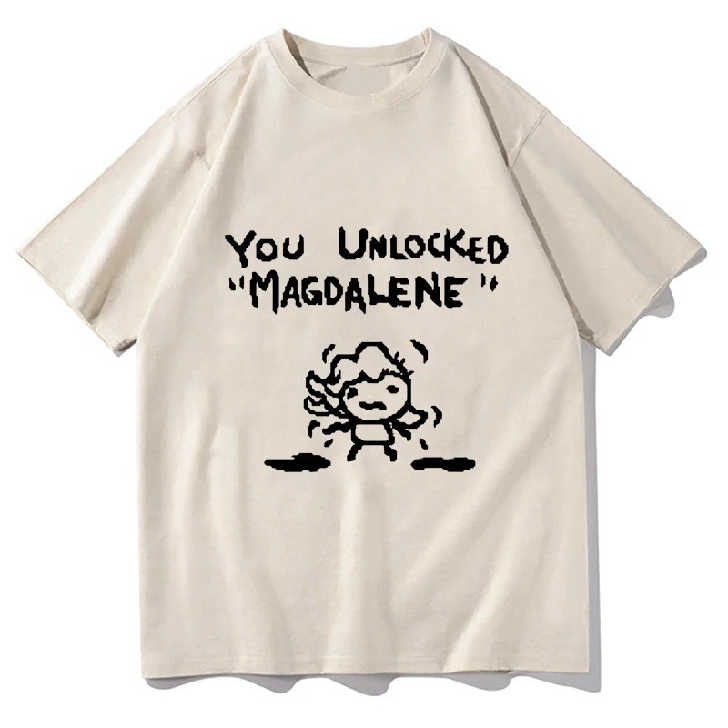 เสื้อยืดพรินต์ Binding Of Isaac ไซส์ใหญ่ สำหรับผู้ชายและผู้หญิง