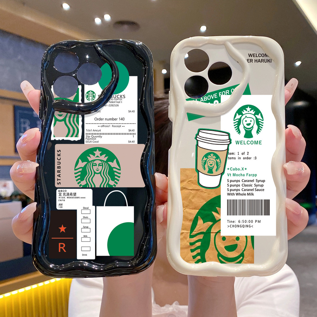 เข้ากันได้กับ Huawei Pura 70 Ultra Honor X9B X6B แฟชั่น Starbucks Case Naiyou Cover