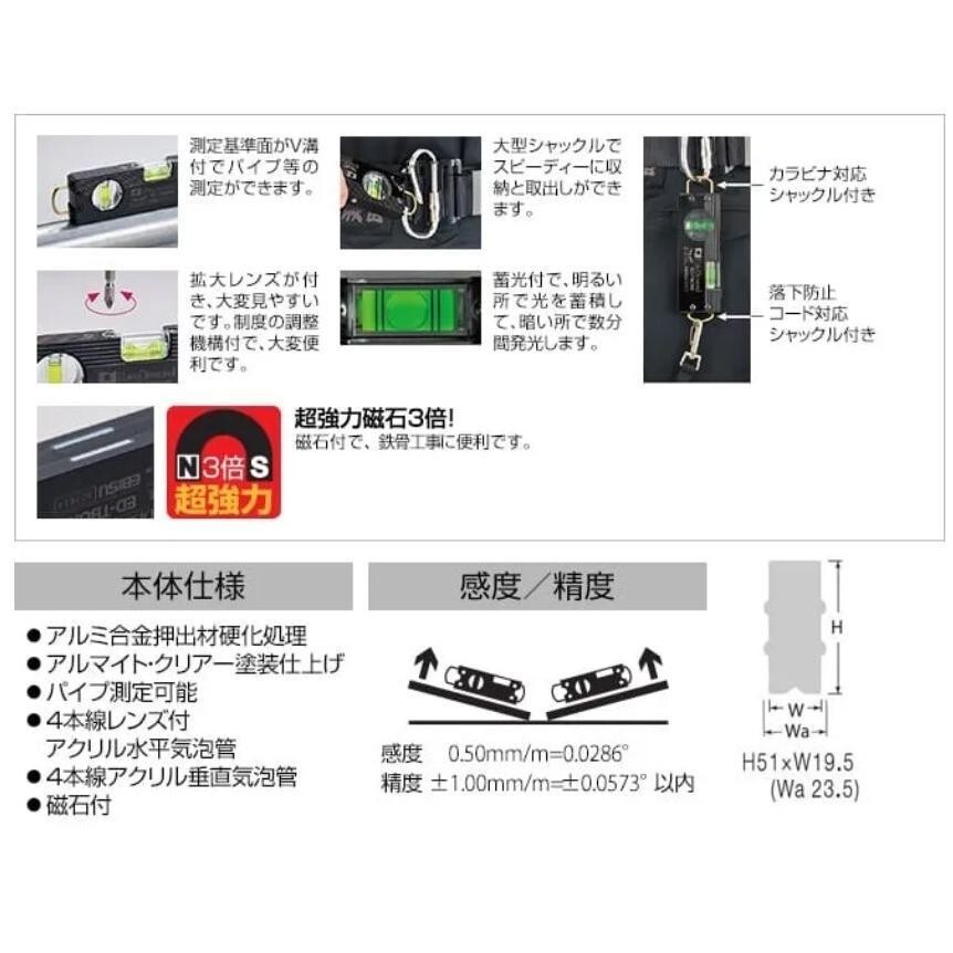 Japan Japan Ebisu Level Ebisu Level Black Kite Type 2 ขาตั้งกล้องส่วนประกอบ