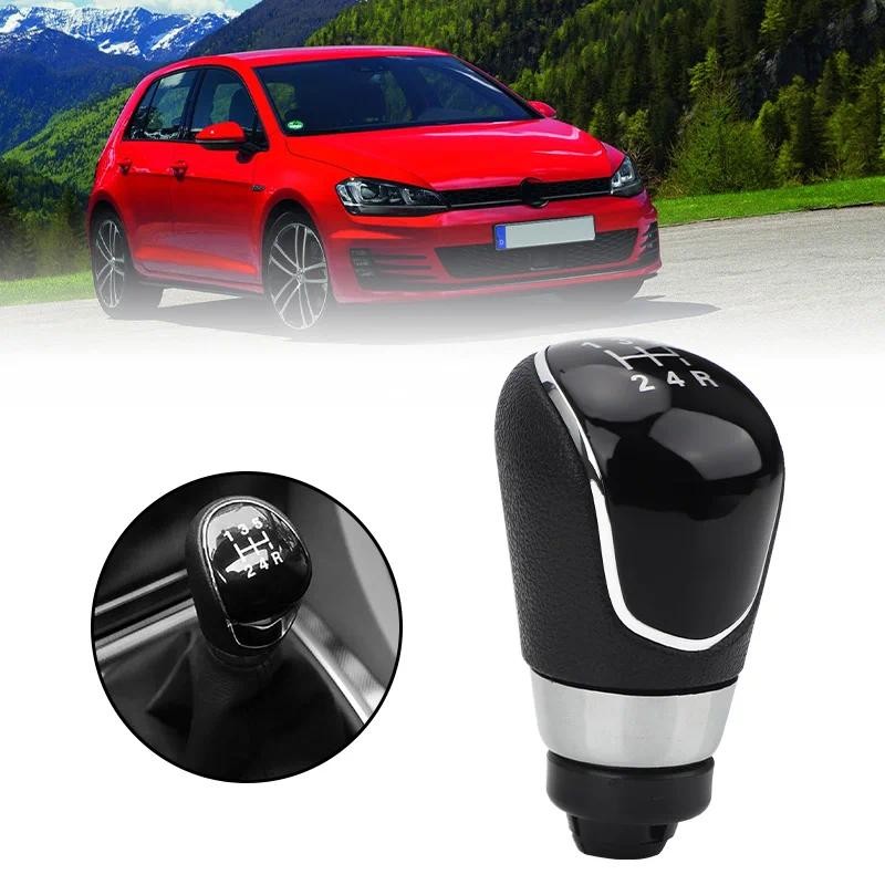 5 ความเร็วเกียร์ Stick Shift Knob สําหรับ Ford C-Max 2007-2010 S-Max I 2007-2015 Focus Mk2 2007- 201