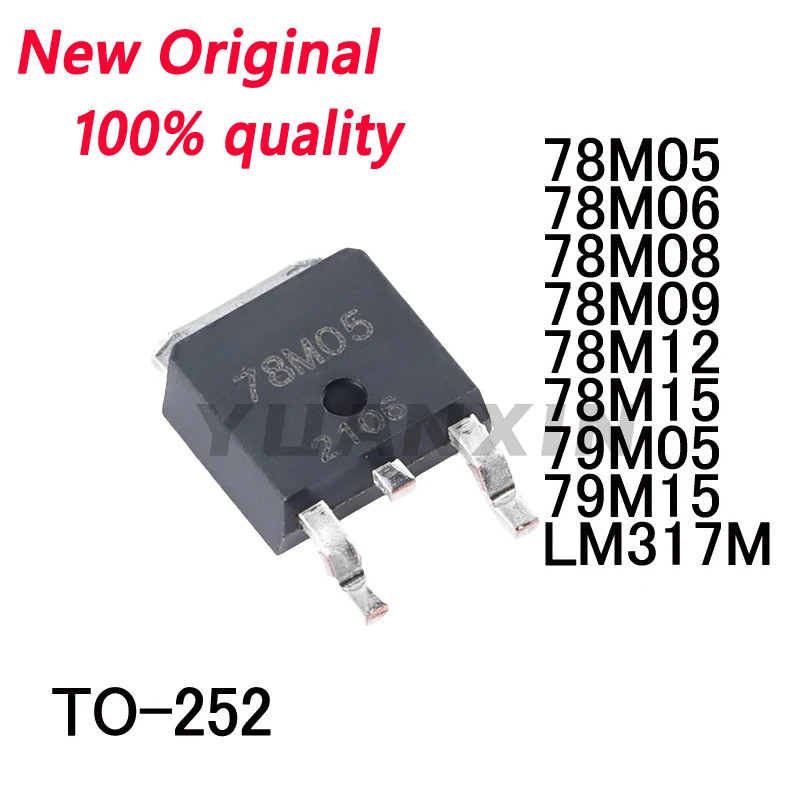 5PCS 78M05 78M06 78M08 78M09 78M12 78M15 79M05 79M15 LM317M LM317 L78M05 L78M06 L78M08 L78M09 L79M05