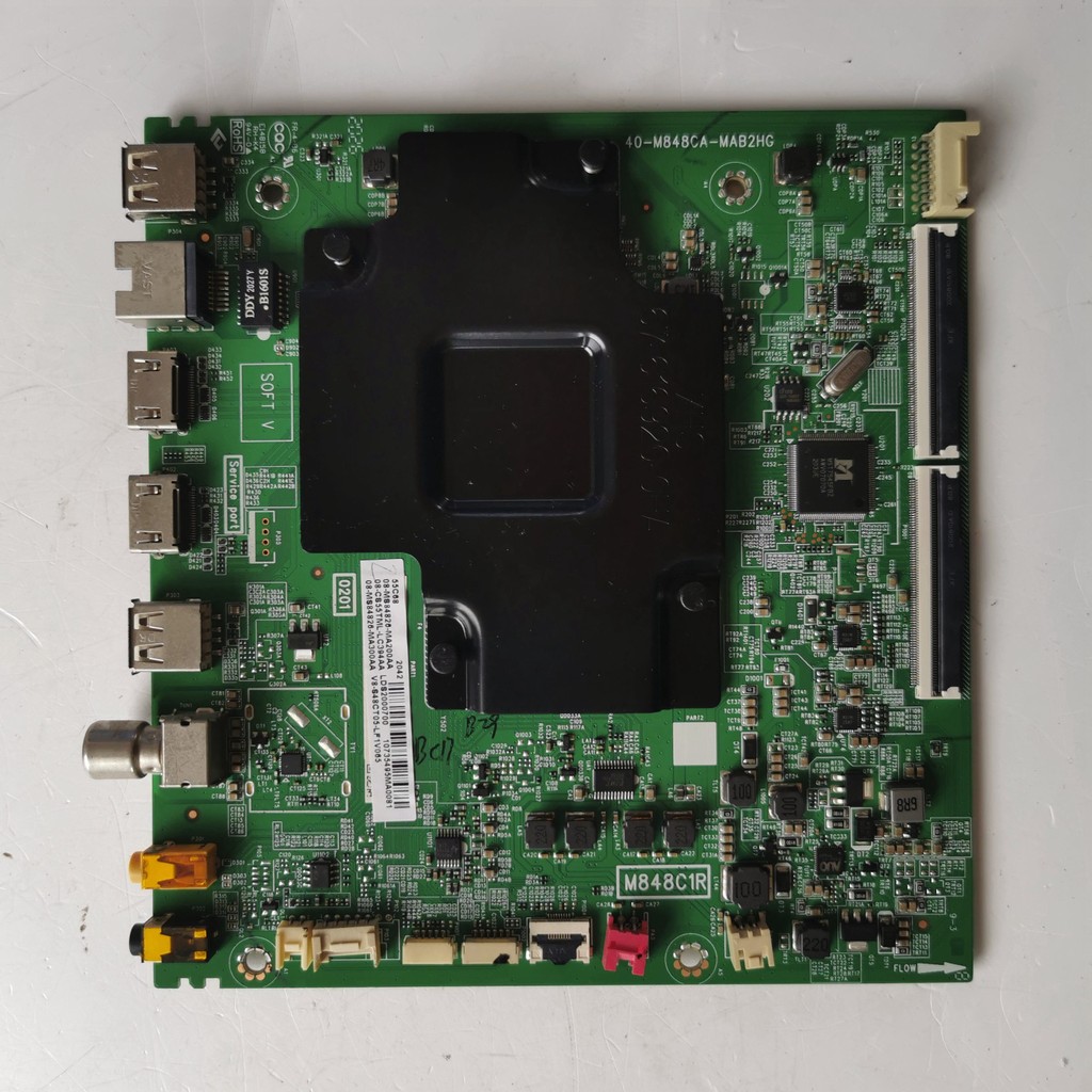 TCL 55C68 55C66 55T6M เมนบอร์ด 40-M848CA-MAB2HG หน้าจอ LVU550NEBL CD9W28