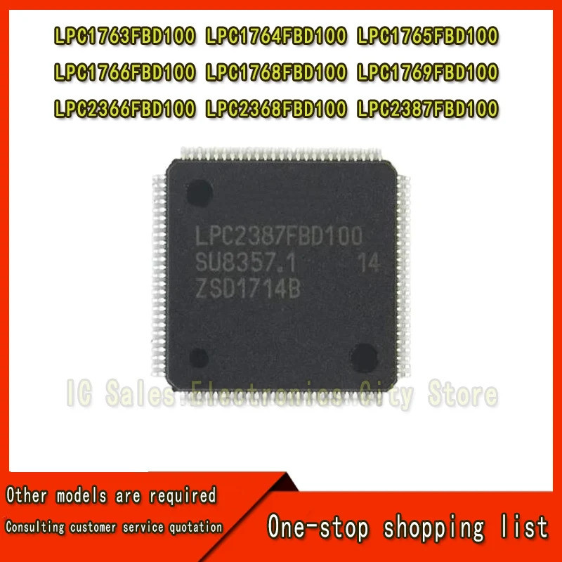 Lepu Microcontroller LPC1763FBD100 LPC1764FBD100 LPC1765FBD100 LPC1766FBD100 LPC1768FBD100 LPC1769FB