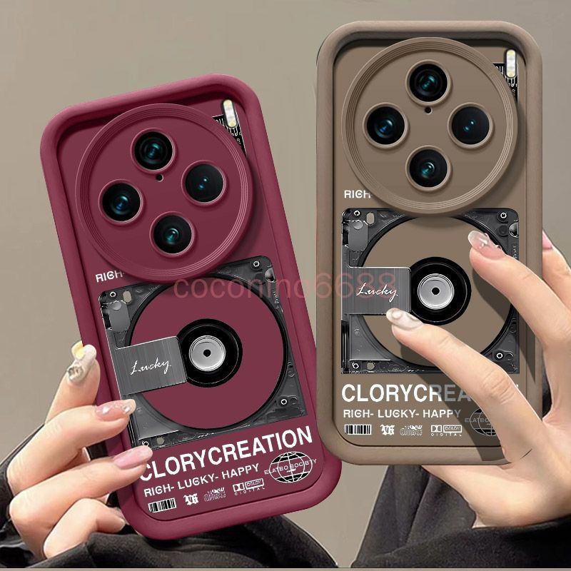 Vivo X300 Pro เคสโทรศัพท์ x300 pro x300 ultra เคสป้องกัน Retro Matte Creative ultra-Thin Shock-proof