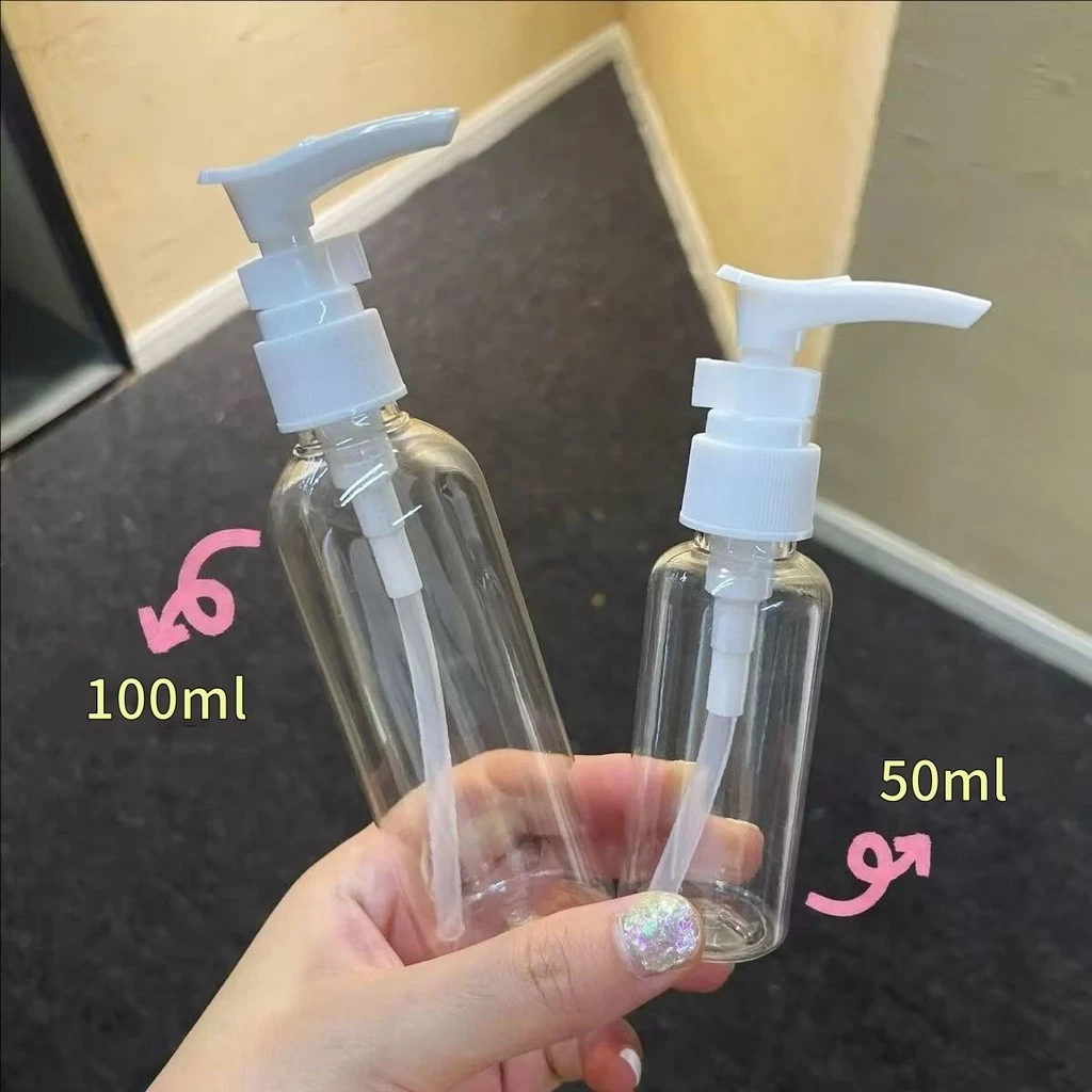 Tesco ขวดโลชั่นพลาสติกใสแบบปากเป็ดกดมือ ขวดกดโลชั่นเครื่องสำอาง thumbnail 5