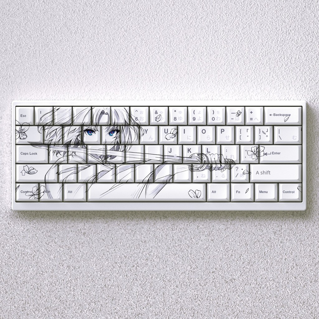 keycap keycap ไฟลอด Wooting made68 mad60 คีย์บอร์ด