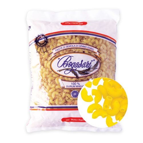 โบกาซาริ เส้นชิฟเฟอรี่-พาสต้าแบบข้องอ ขนาด 500 กรัม/แพ็ก CHIFFERI RIGATE 500G/PACK