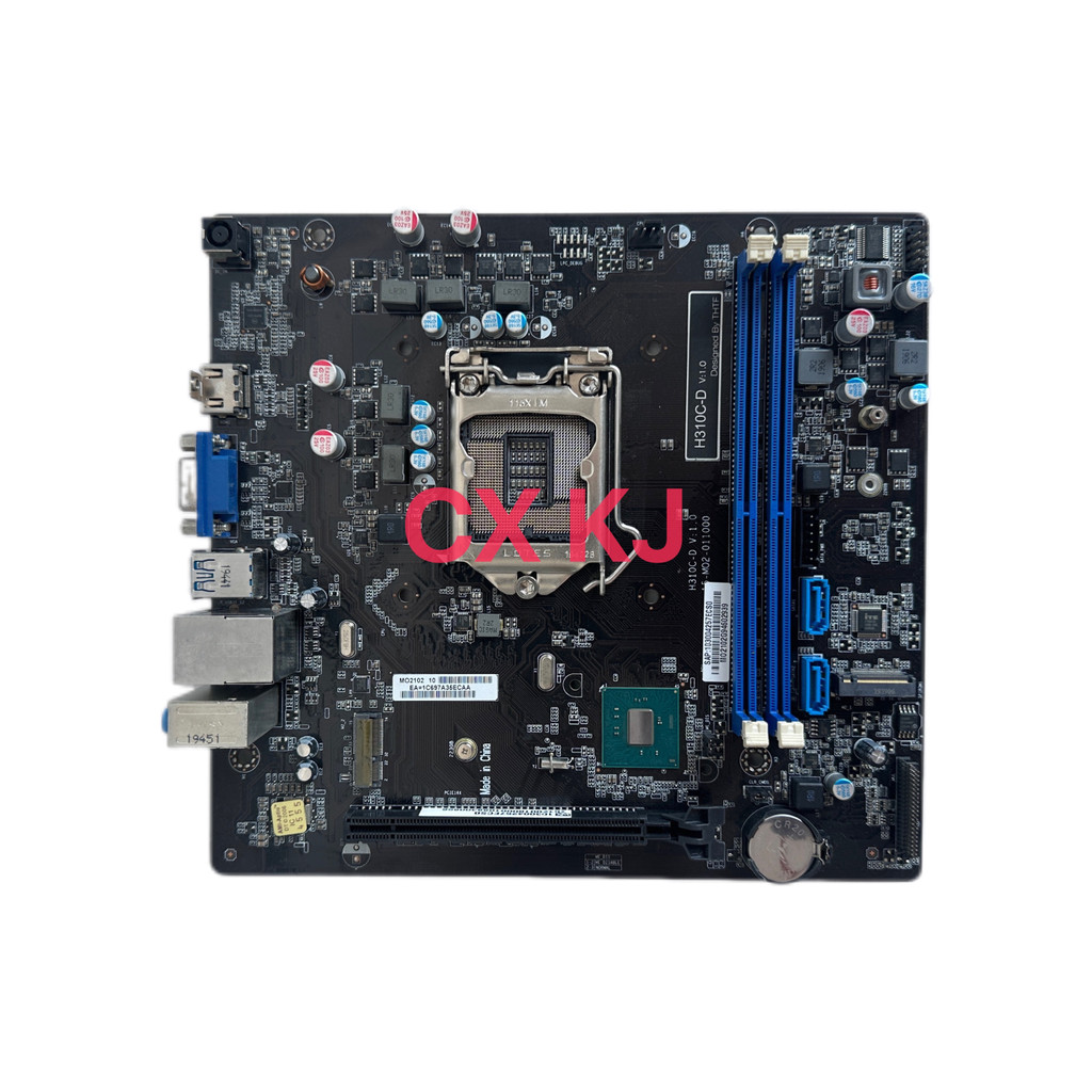 Tsinghua Tongfang H310C-D เมนบอร์ด Elite 750-B110 V1.0 15-KZ9-011000 อินเทอร์เฟซดีซี