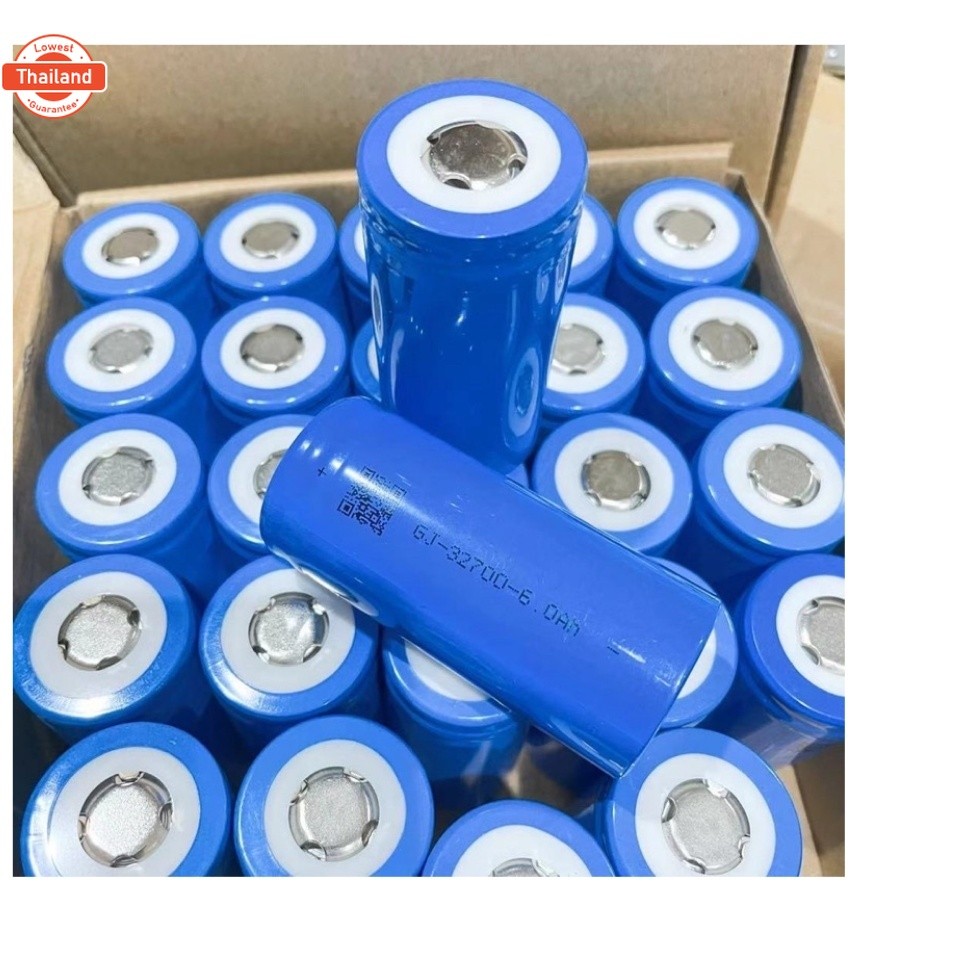 แตเตอรี่ลิเธียมฟอสเฟต 32700 32650 3.2v 6.0-6.5Ah LiFePo4 Rechargeable Lithium iron phosphate Battery