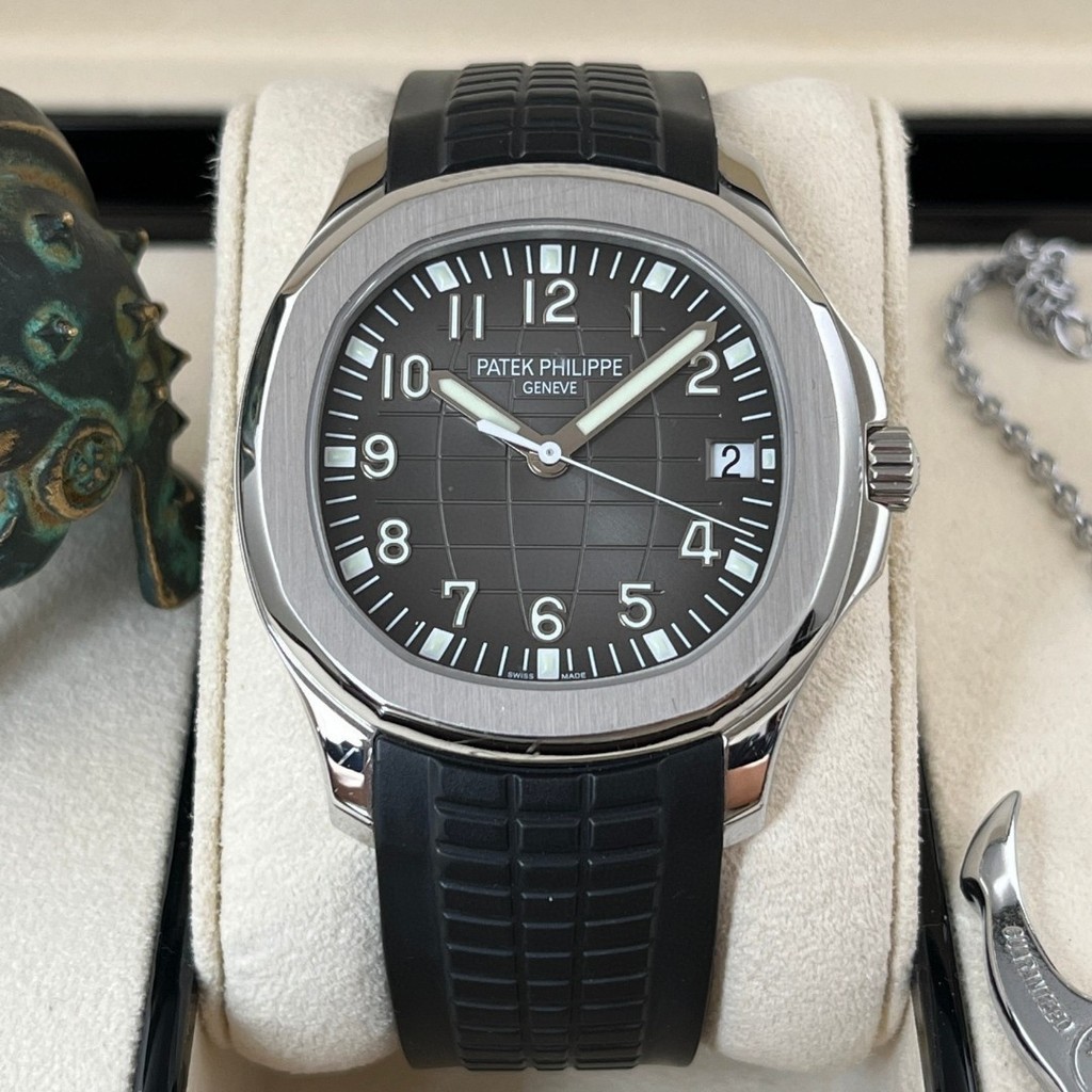 Patek Philippe Philippe AQUANAUT Series.Grenade 5167A-001 นาฬิกาสปอร์ตเพื่อการพักผ่อน