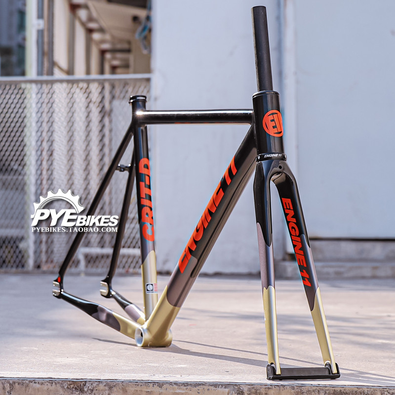 Engine11 critd 2020 สีดํา สีส้ม ทางสี 地 飞 车架