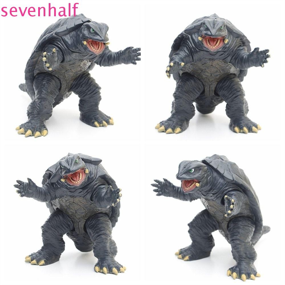SEVENHALF Battle เต่าของเล่น,ของเล่นตัวเลขของเล่น Gamera Action Figure,ตกแต่ง 14 ซม.PVC Movable Game