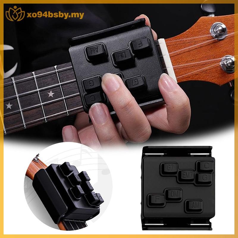 Xo94bsby Ukulele Chord Presser Trainer สําหรับผู้เริ่มต้น Ukulele Aid Easy Press Kit Chord Assisted 