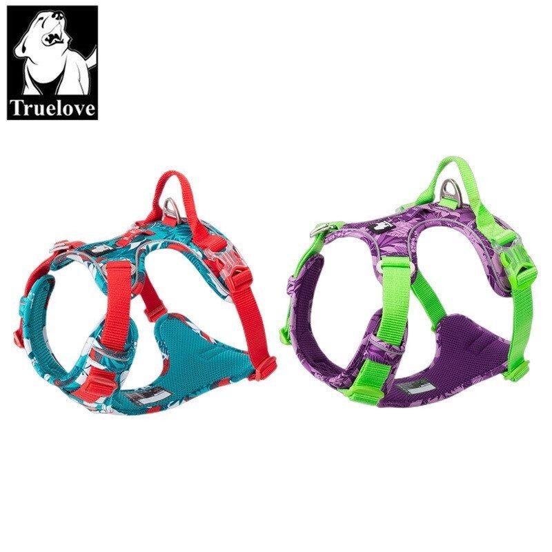 Truelove Harness อุปกรณ์สําหรับสัตว์เลี้ยง VestStyle Leash สายจูงสุนัขสดสไตล์ใหม่
