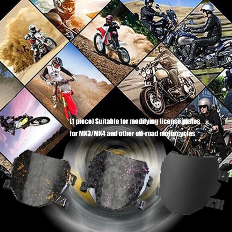 EV Universal Road Bike กรอบป้ายทะเบียนการก่อสร้างพลาสติกสําหรับใช้ใน TALARIA