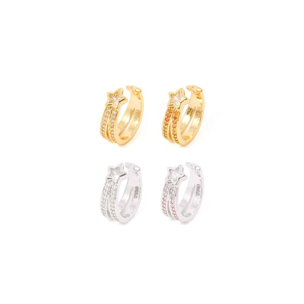 YVIS Showtime Brass Ear Cuff - YVIS X HAPPY SUNDAY