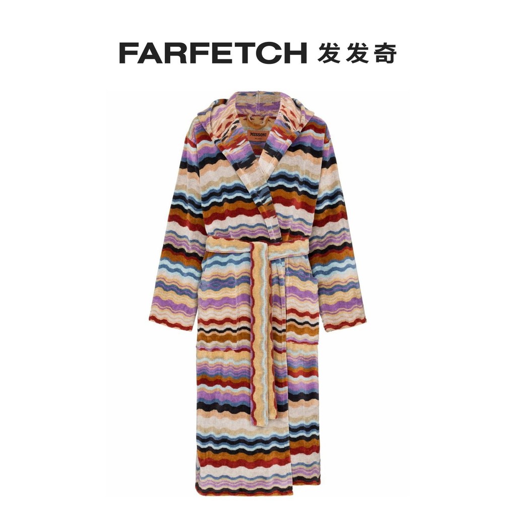 Missoni Home Ladies ชุดนอนลายรูปตัว Z Bonnie FARFETCH FARFETCH