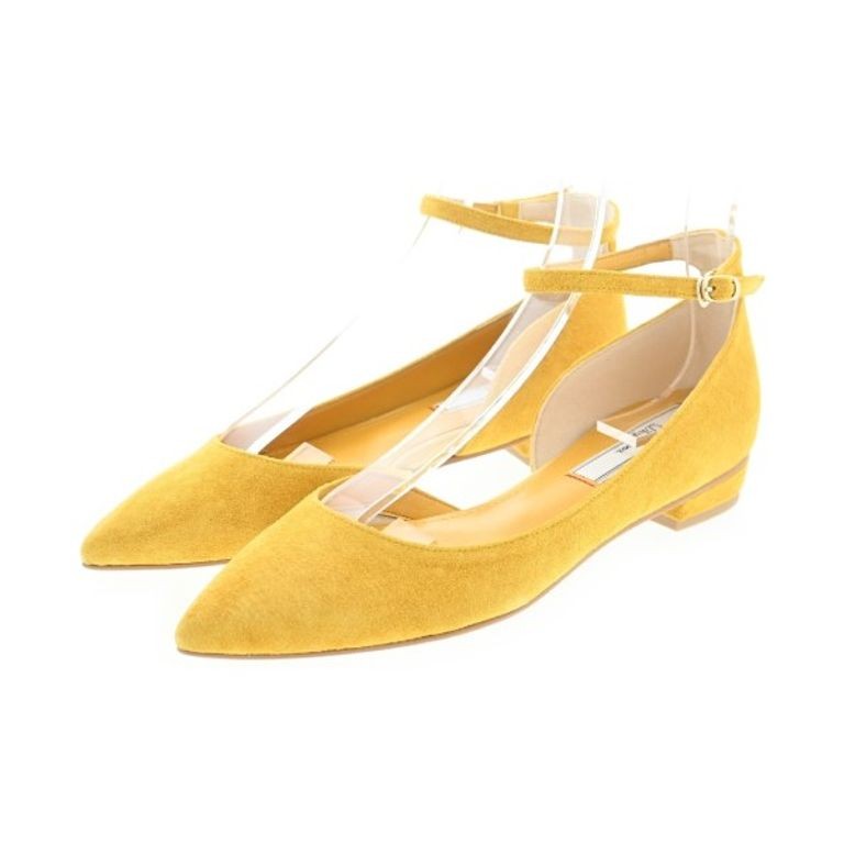 Dhyana. Sandals Dot Women yellow 23.0cm Direct from Japan Secondhand