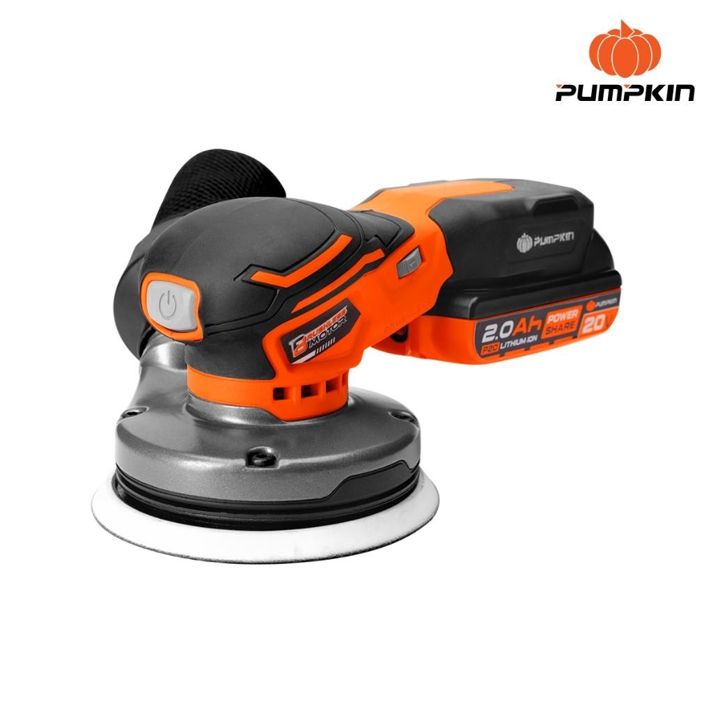 PUMPKIN 50439 เครื่องขัดกระดาษไร้สาย  INF-510RSCB เครื่องขัดกระดาษทรายกลม